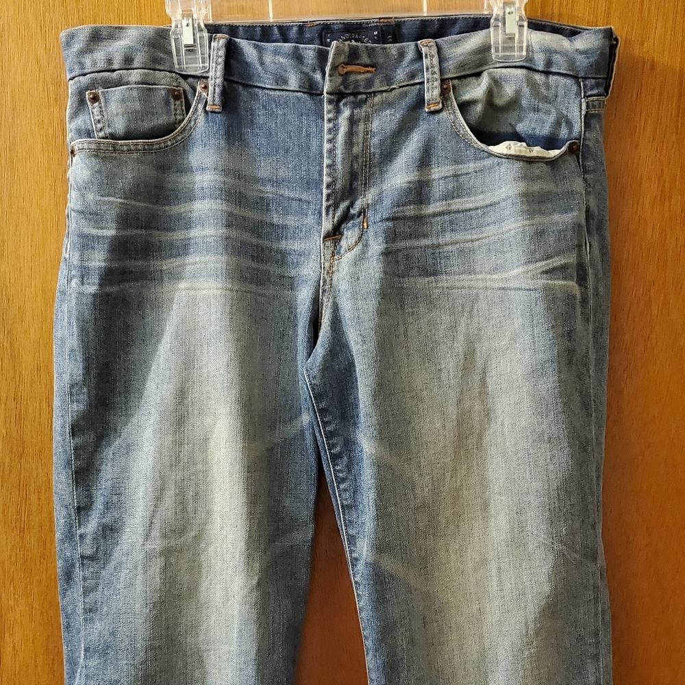 Jean capri pants
